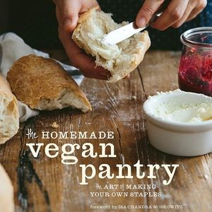 Homemade Vegan Pantry Cookbook by Miyoko Schooner - EUC